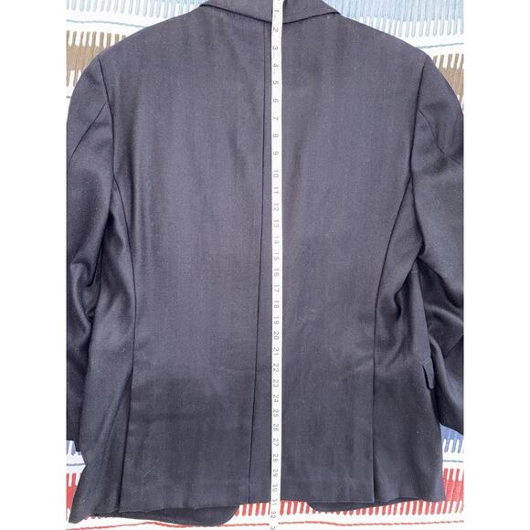 Ermenegildo Zegna Traveller Micronsphere Wool Navy Blue Suit Jacket US 42R EU 56 - Picture 11 of 11